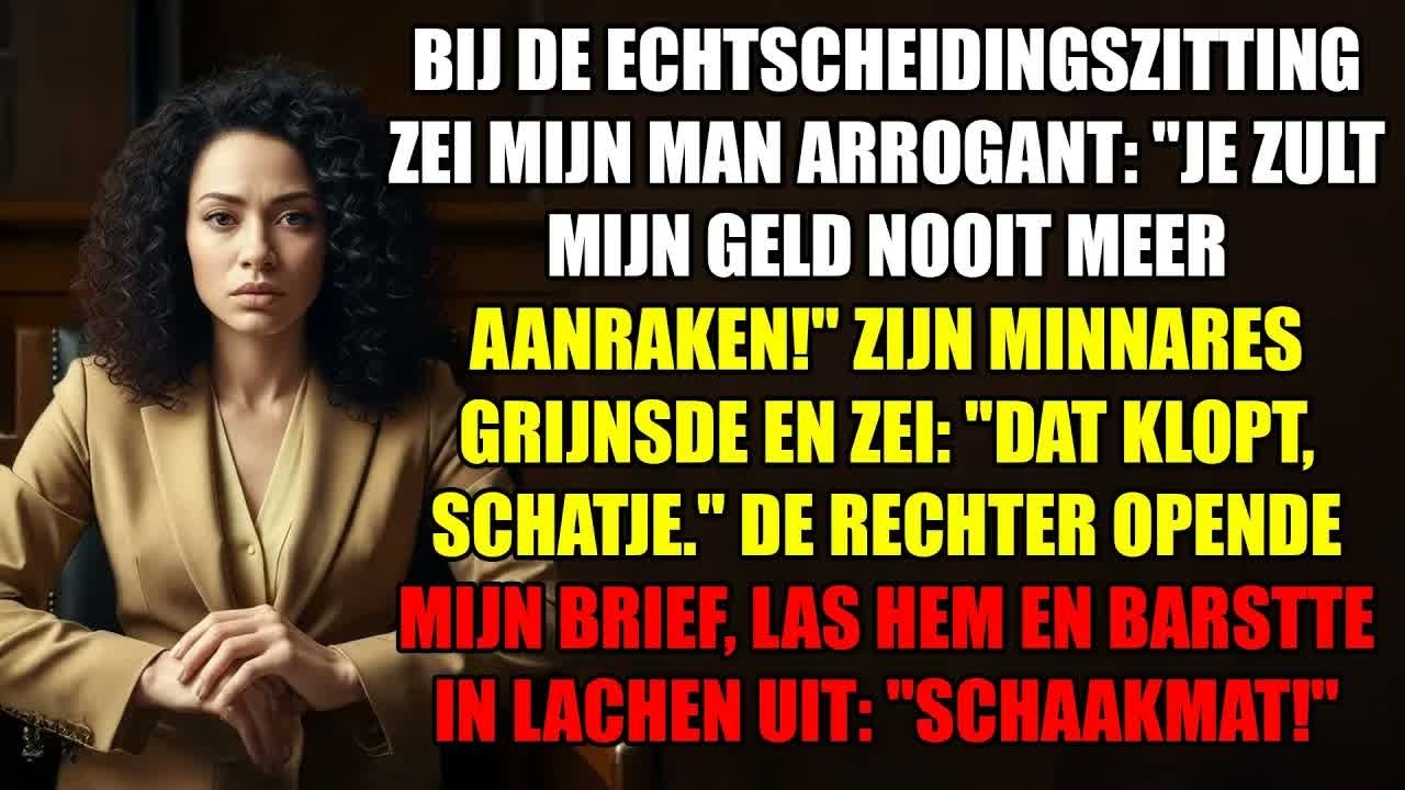 “Je zult nooit meer aan mijn geld komen, Rianne. Geen cent.” Dat fluisterde mijn man Victor tegen me in de rechtszaal, terwijl zijn minnares achter hem zat en zijn moeder goedkeurend knikte. Ze...