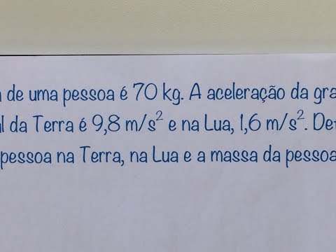 FBNET | Dn7 - Comparando o peso e a massa de um corpo na Terra e na Lua