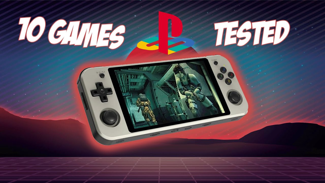 Anbernic RG552: 10 Playstation Games Tested | Retro Handheld