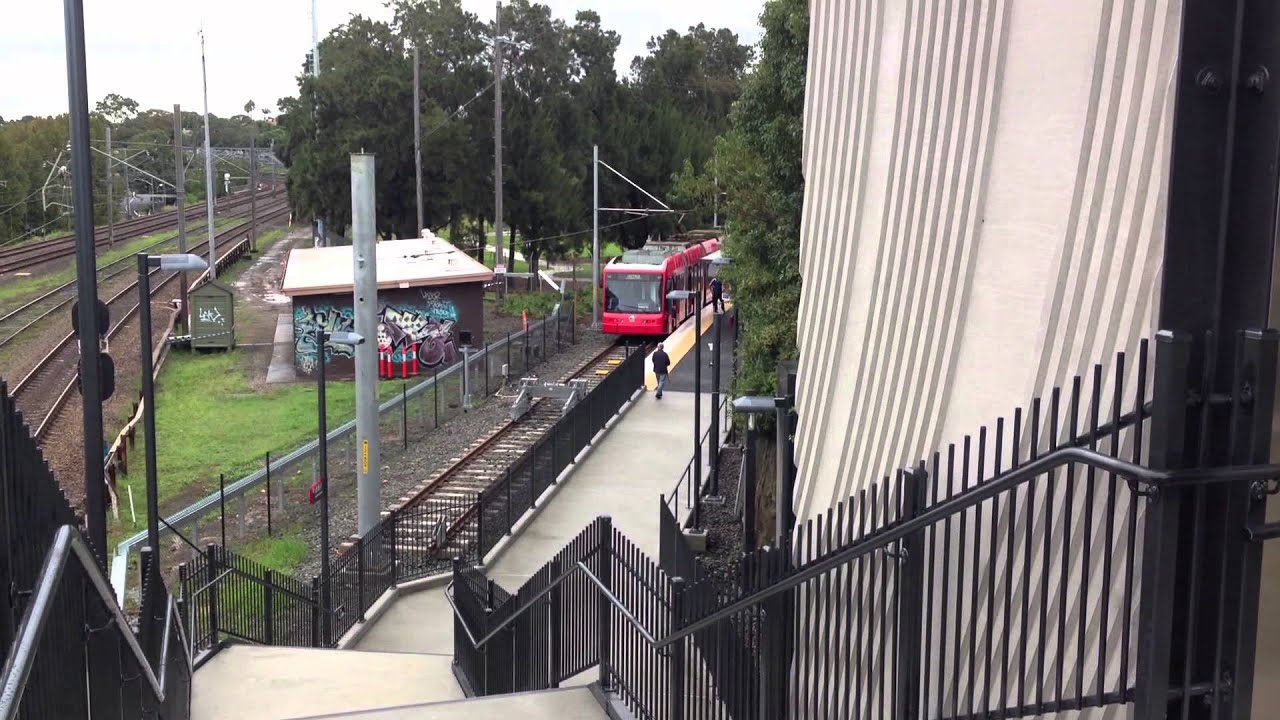 Sydney Inner West Light Rail Dulwich Hill Station Interchange YouTube