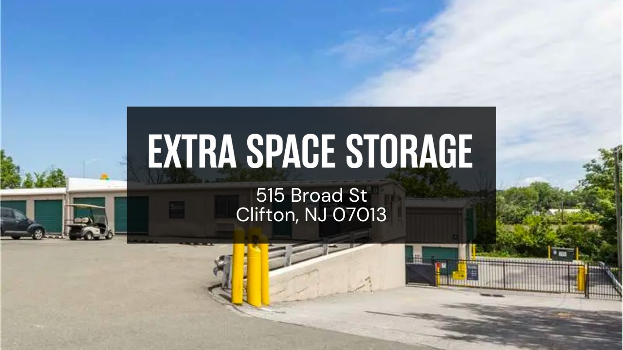 Storage Units in Clifton, NJ on Broad St Extra Space Storage YouTube