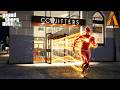 GTA 5 - THE FLASH Exploring Jitters Coffee shop l Ultimate Flash Mod