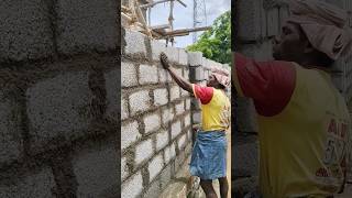 Solidblock construction 🧱❤️ #shorts #shortsfeed #construction #skills #solidblock