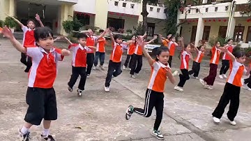 Nhảy Đồng Diễn | Cùng KUN khoẻ mỗi ngày | Trường Tiểu Học Hương Sơn 2025