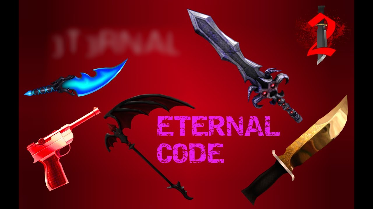 Secret Godly Codes 2 Rarest Knives Murder Mystery 2 Youtube - roblox murder mystery 2 eternal 2 code