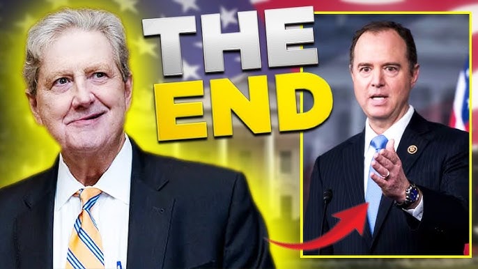 You Won't Believe What Senator John Kennedy Just Did to Adam Schiff -  Schiff's Career is OVER!