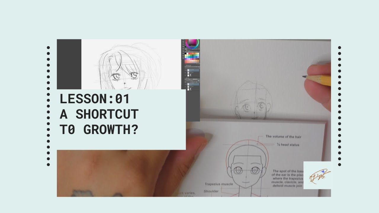 AFALOZ creates - Come Draw w/ Me - Drawing Techniques to help GROW as an Artist.