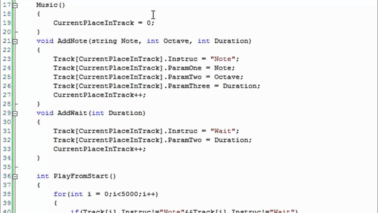 C++ Music System Project - Part One - YouTube