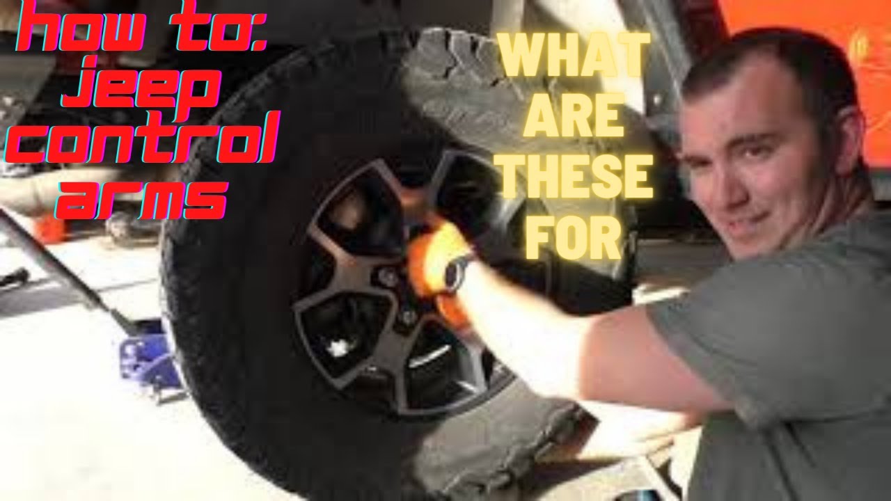 How To Change the Control Arms on a 2019 Jeep Wrangler (JL) - YouTube