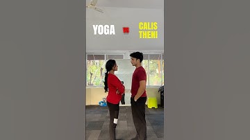 Beginner Yoga vs Intermediate Calisthenics #shorts