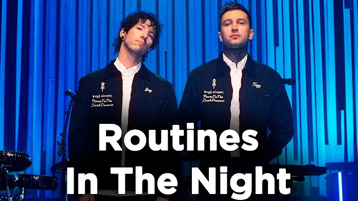 Twenty One Pilots - Routines In The Night (3 hours in a row)