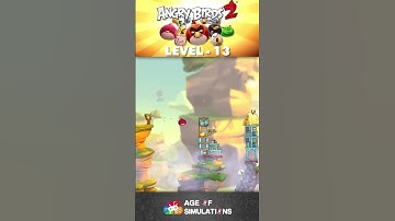 Angry Birds 2 - Levels 13 [King Pig Boss] (iOS, Android)