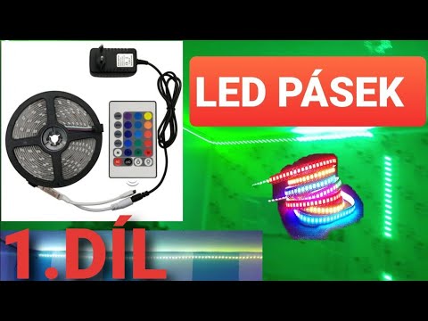 Video: Akvarijní LED Pásy: Jak Si Vybrat LED Osvětlení? Jak Vyrobit Osvětlení Pomocí Vodotěsné Diodové Pásky?