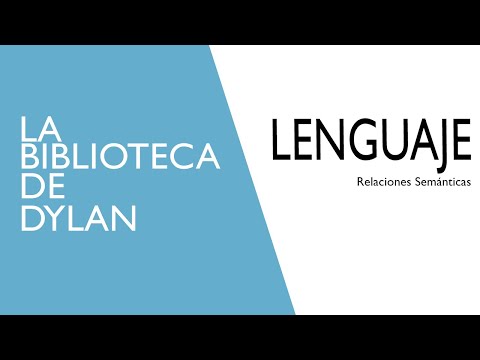 RELACIONES SEMÁNTICAS - LENGUAJE - La Biblioteca (Clase de prueba)