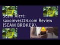 saxoinvest24.com Review | The Structural Vulnerabilities of Saxoinvest24.com