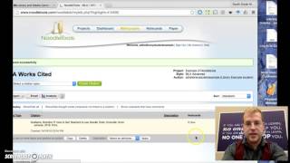 NoodleTools Overview of features from student perspective