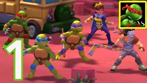 TMNT Mutant Madness - Gameplay Walkthrough Part 1 - Trailer (iOS, Android)