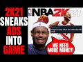 NBA2K21 Puts UNSKIPPABLE ADS In Full Priced Game! | DISGUSTING Monetization Practices