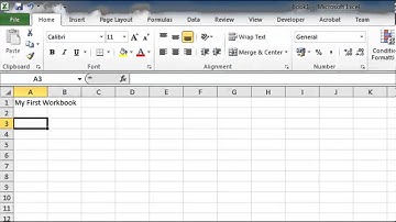 #6 Learn Excel 2010 Series-1 - Save a Workbook