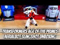 Age of the Primes Aerialbot Slingshot Unboxing 