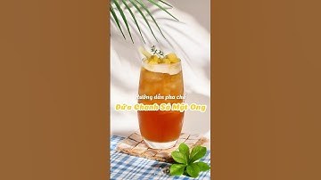 Hướng dẫn pha chế món ￼ Dứa Chanh Sả Mật Ong #tafbar #hocphache #phachedouong #phache