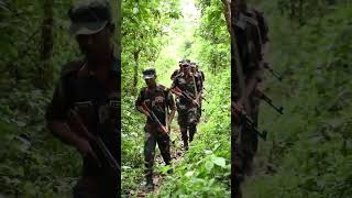 Silent Guardians Indian Army Patrolling The Jungle