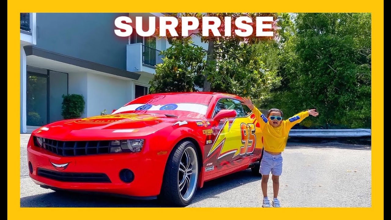 LIGHTNING MCQUEEN AT OUR HOUSE YouTube
