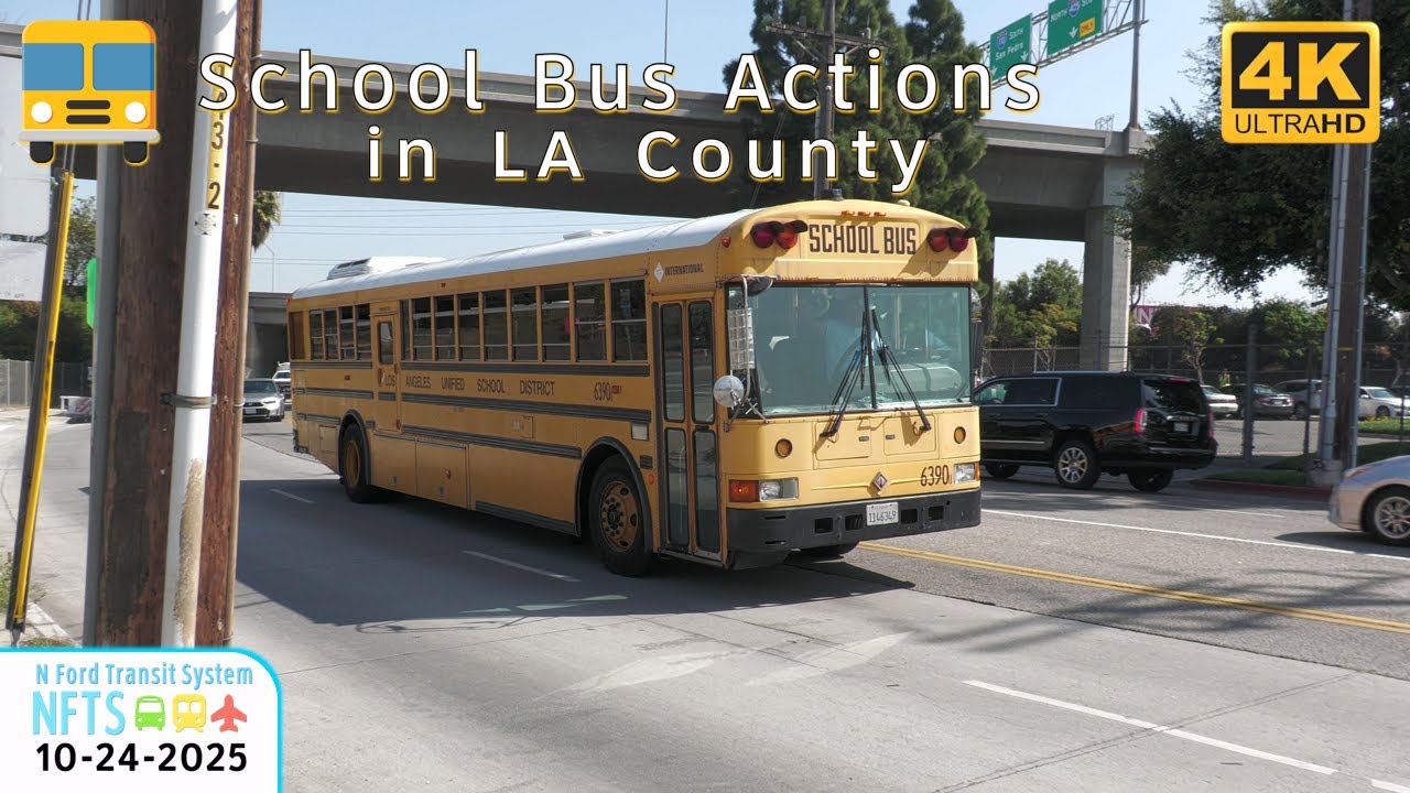 ⁴ᴷ⁶⁰ Various School Bus Actions in Los Angeles County