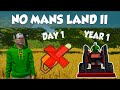 Year 1 SUPERCUT | I spent a year on No Mans Land survival | Day 0 to 365 | Farming Simulator 22 FS22