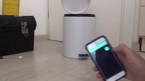 Arduino smart garbage can