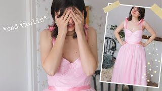 How I Ruined The Glitter Tulle Gown Of My Dreams 😅