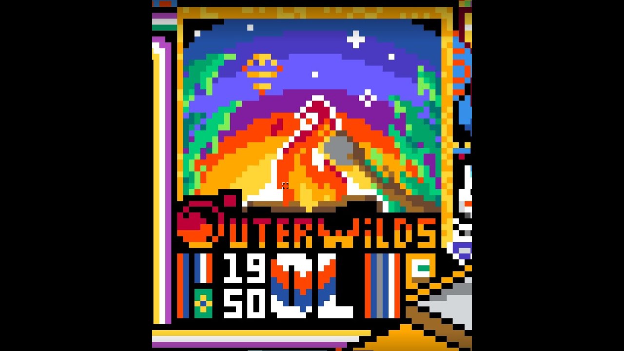 The complete r/Place saga, with some fitting music : r/outerwilds