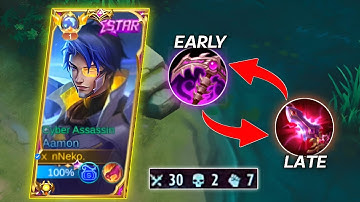 AAMON NEW 1 SHOT DELETE BUILD!😱100% WORKED EARLY TO LATE GAME! AAMON BEST BUILD 2023