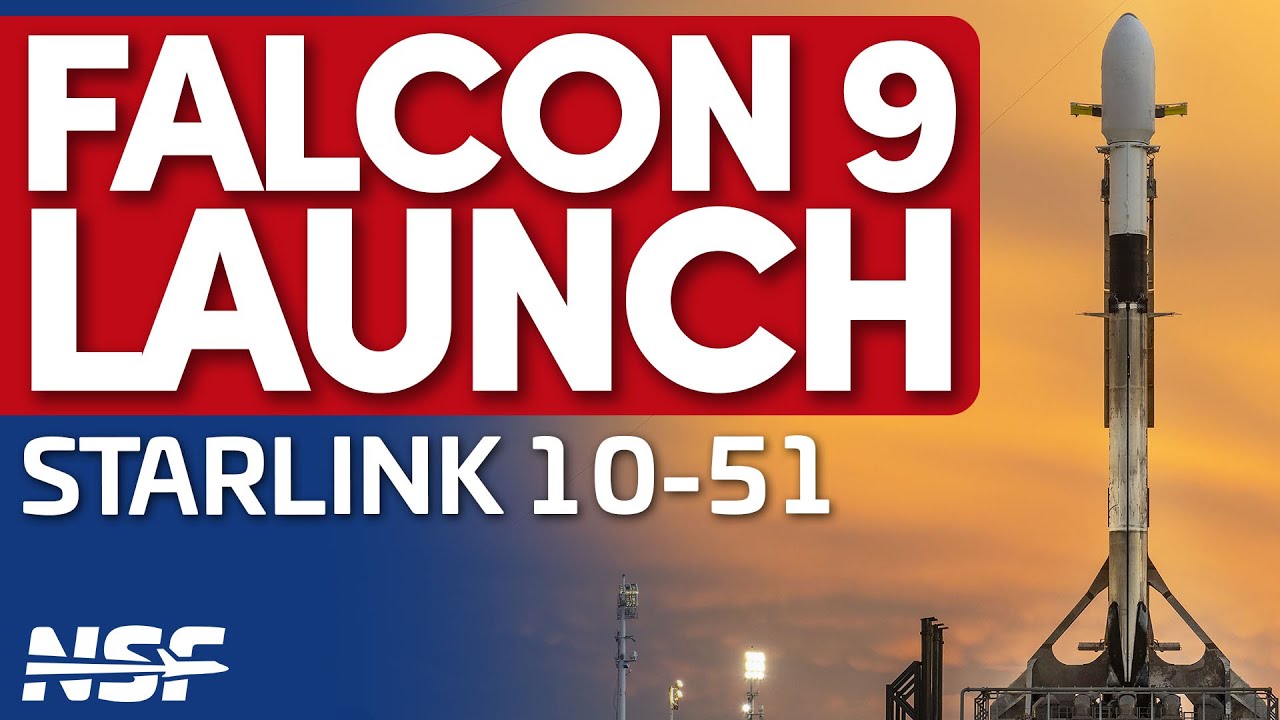[SCRUB] SpaceX Scrubs Starlink 10-51 Launch - Recovery Weather video thumbnail