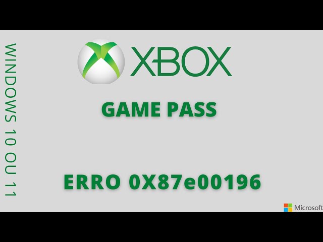 Microsoft corrige problema com a instalação de jogos do Game Pass no  Windows 10