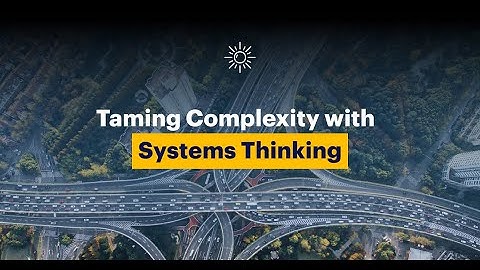 Complex systems and wicked problems - Thea Snow