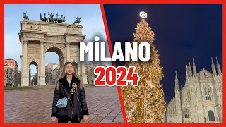 Milano Vlog 2024 🎉 Gezilecek yerler, yeni yıl kutlaması, italya turu