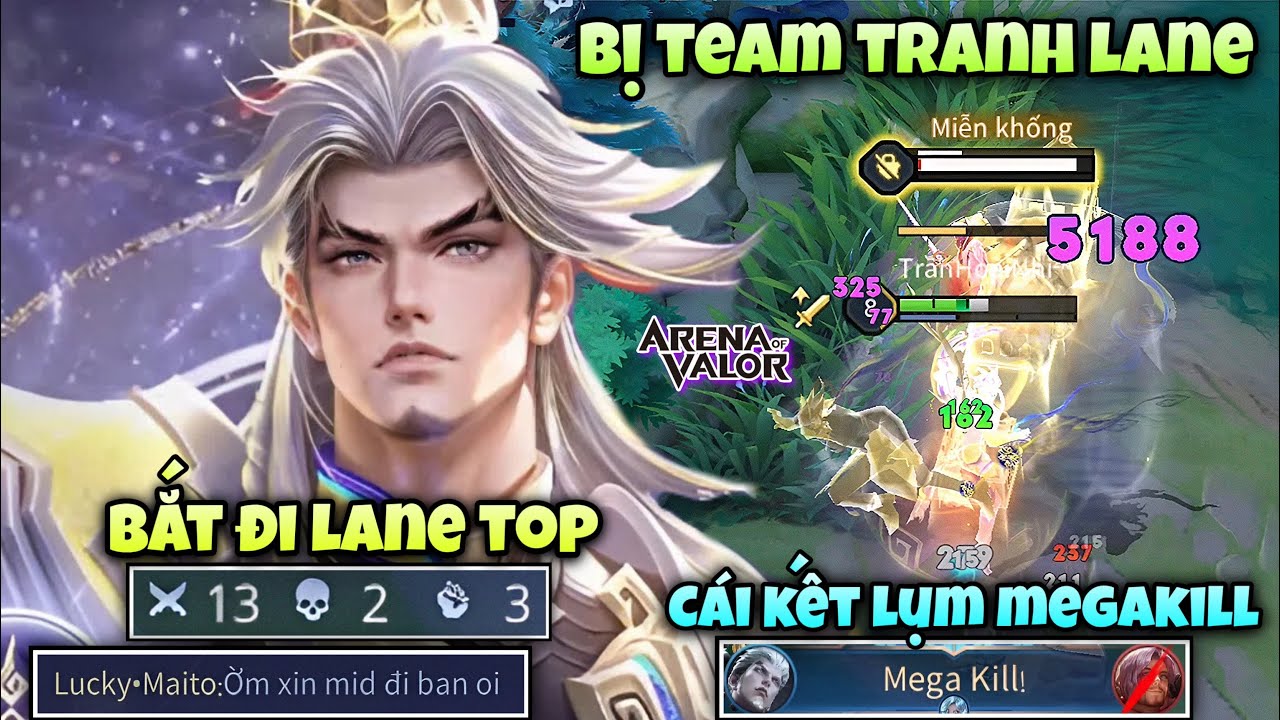 Trận Đấu Siêu Căng Khi TZT Bị Team Tranh Lane Bắt Đi Top Và Cái Kết Lụm Megakill Bằng Bolt Baron