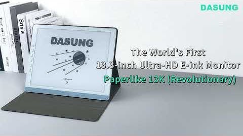 DASUNG Paperlike 13K : The World