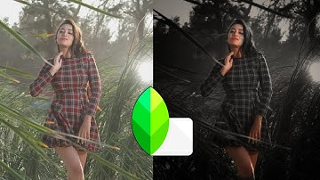 Snapseed Photo Editing Tutorial Amazing Dark Fade Effect