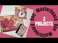 Mixed Media/Art Journal- ONE MASTERBOARD=3 PROJECTS