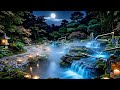 Healing Bamboo Night 🌿 Soft Piano, Crickets & Nature Sounds for Relaxation and Meditation