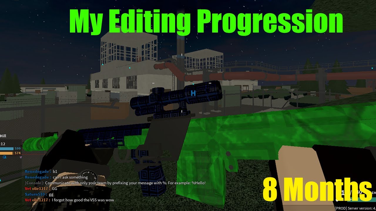 My Roblox Editing Progression | All My Old/Deleted Roblox Edits - YouTube