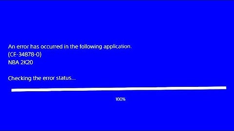 NBA 2K20 ERROR CODE FIX!!!