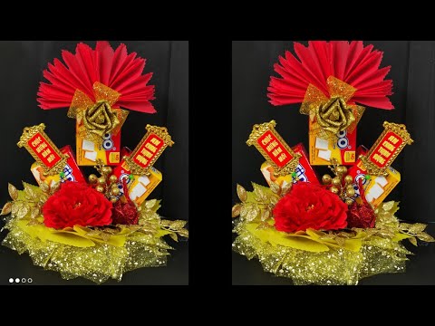 Video Cách làm tháp bánh kẹo cho bàn thờ bé - youtube