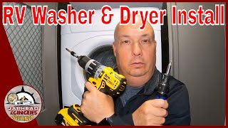 Our Complete Splendide RV Washer Dryer Install / Jarhead & Ginger's Journey