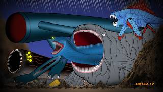 Sea Eater vs Worm vs Bloop | Ocean War Part 1