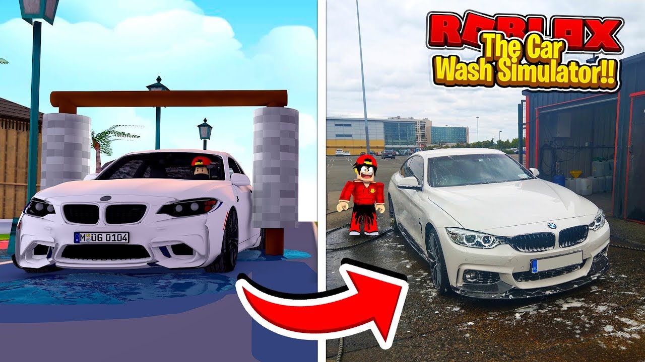 Roblox Car Wash Tycoon Real Life Vs Roblox - life simulator cars roblox