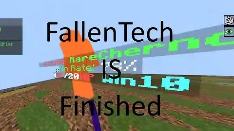 Fallentech Is Finished