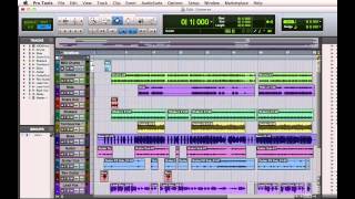 The Universe View in Pro Tools